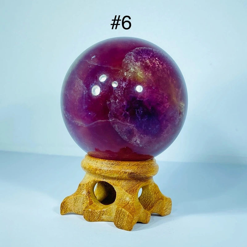 Sphère Fluorite Multicolore
