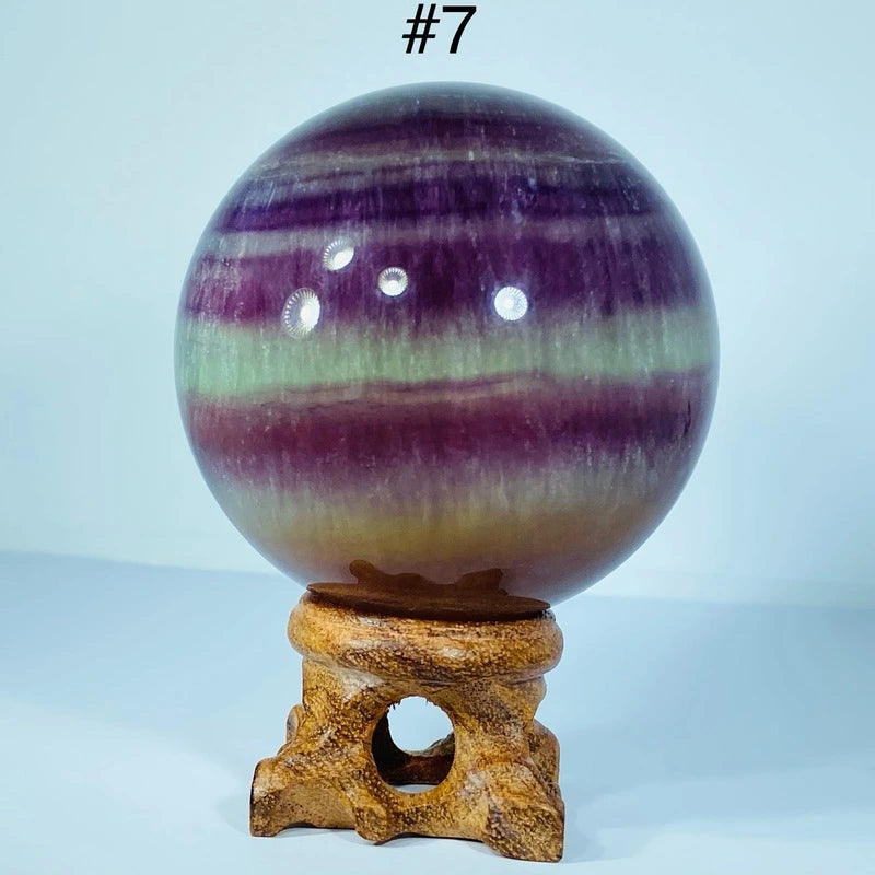 Sphère Fluorite Multicolore