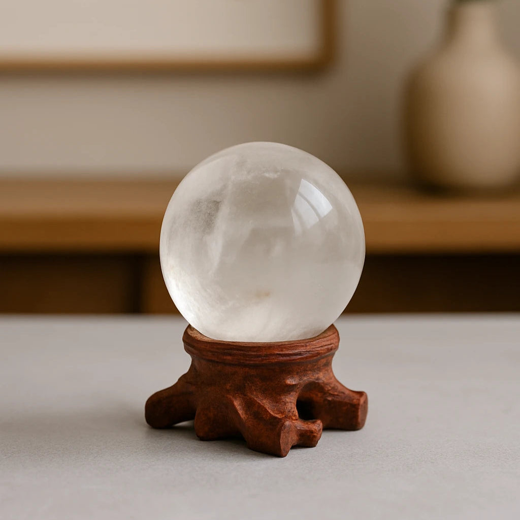 Sphère Cristal de Roche (90-130gr)