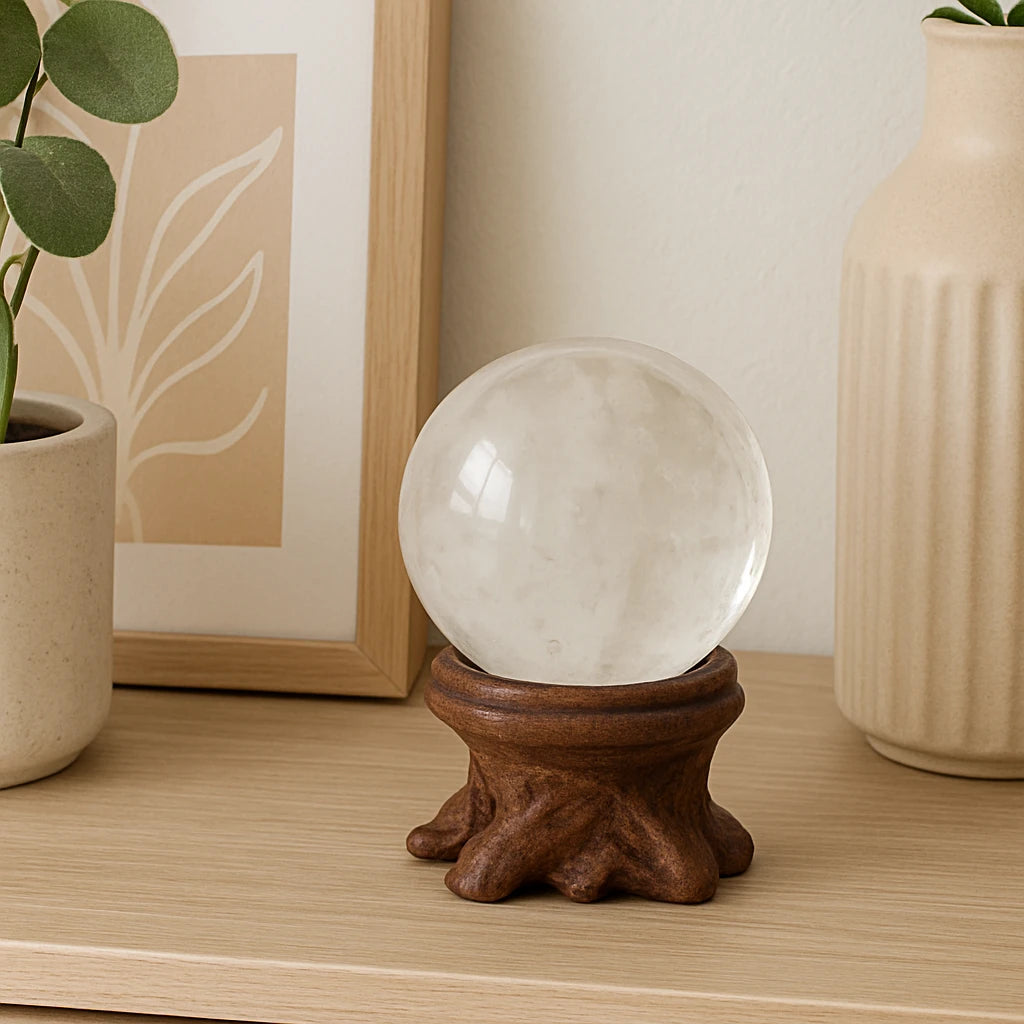 Sphère Cristal de Roche (90-130gr)