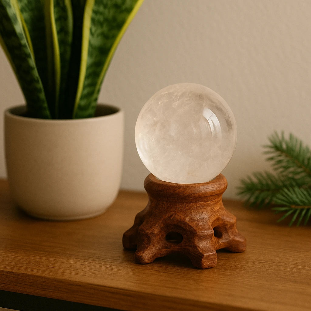 Sphère Cristal de Roche (90-130gr)