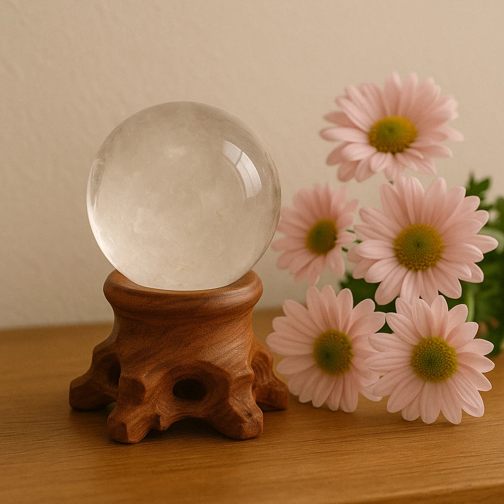 Sphère Cristal de Roche (90-130gr)