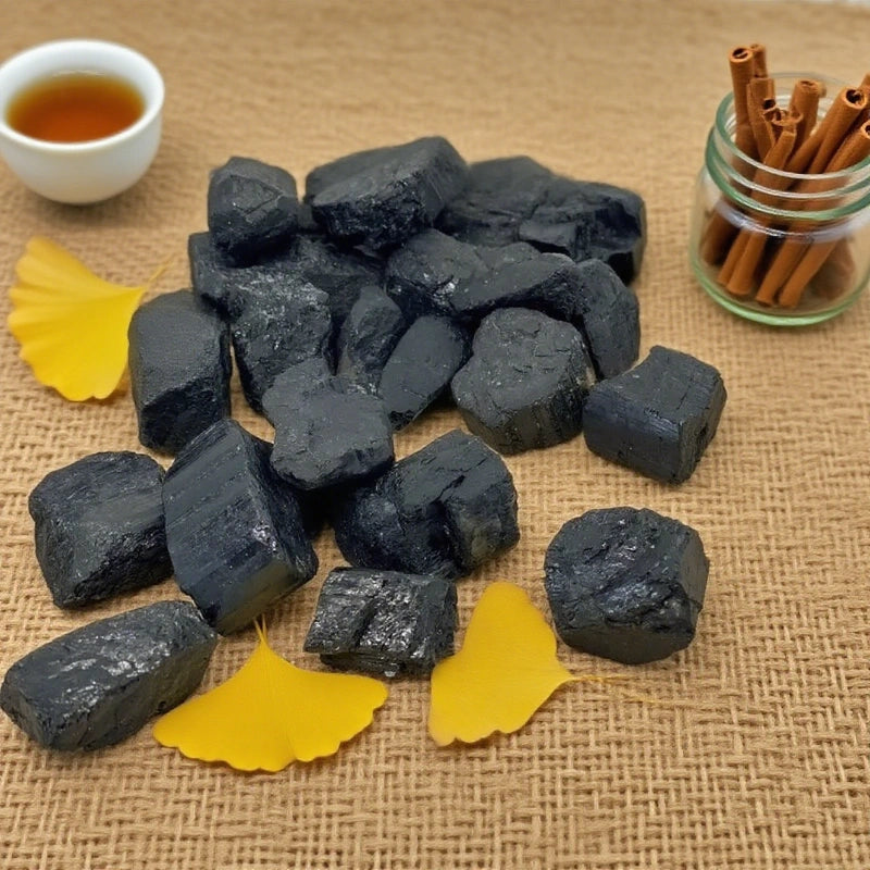 Tourmaline Noire Brute Fibreuse (Petite)