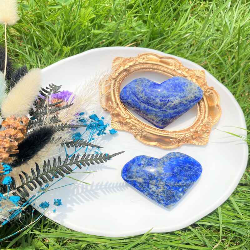 Cœur en Lapis Lazuli