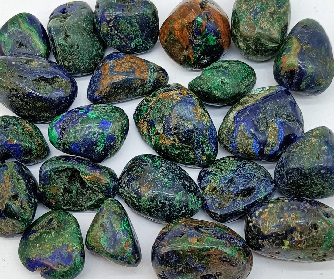 Azurite Malachite : vertus, propriétés et signification de la pierre en Lithothérapie