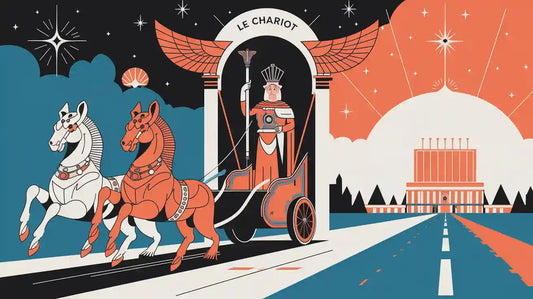 Le Chariot dans le Tarot de Marseille expliqué en détail