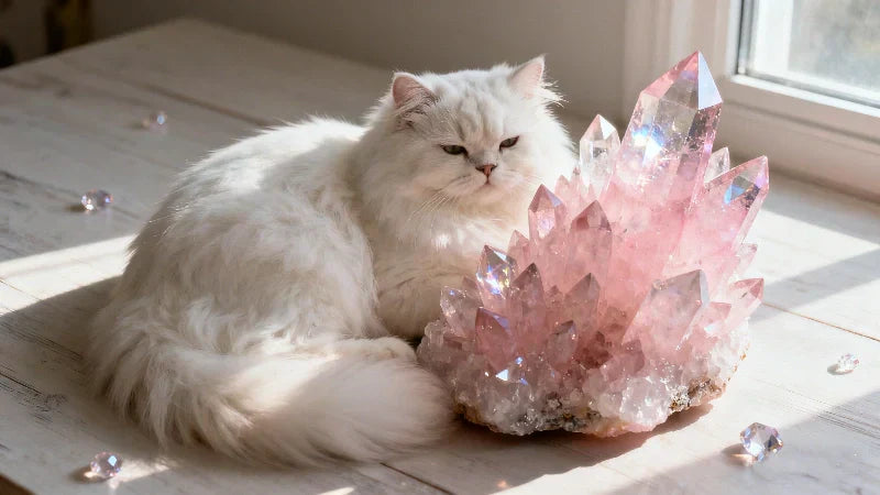 Cristaux pour animaux de compagnie : sécurité et recommandations