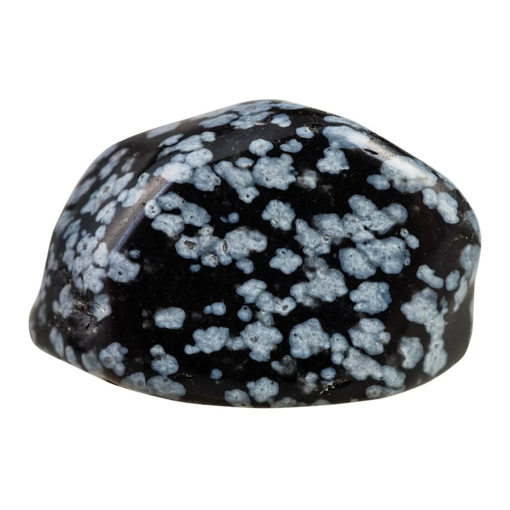 Obsidienne flocon de neige: vertus, propriétés et signification de la pierre en Lithothérapie