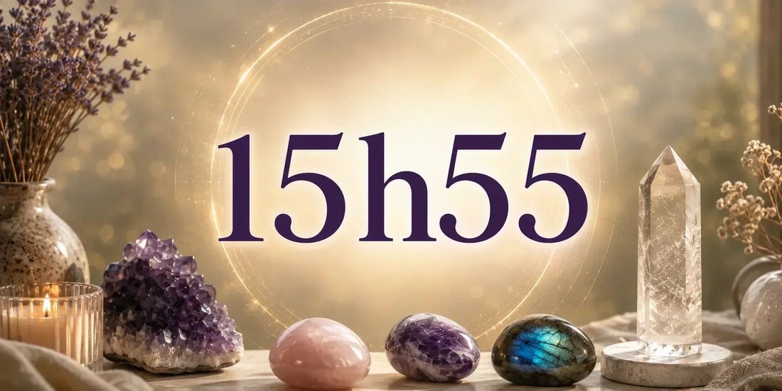 Signification de l’heure miroir 15h55 : intuition, transformation personnelle et évolution spirituelle.