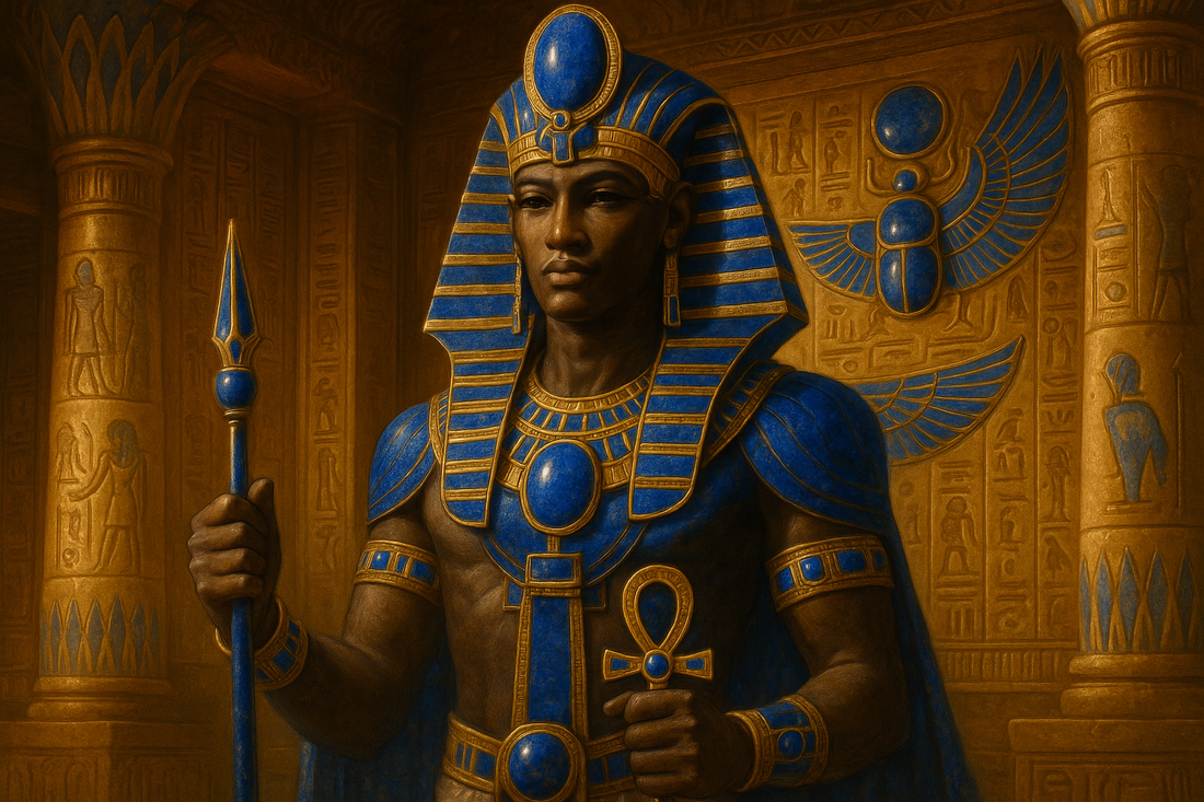 Le lapis-lazuli dans l’Égypte antique : symbole de divinité