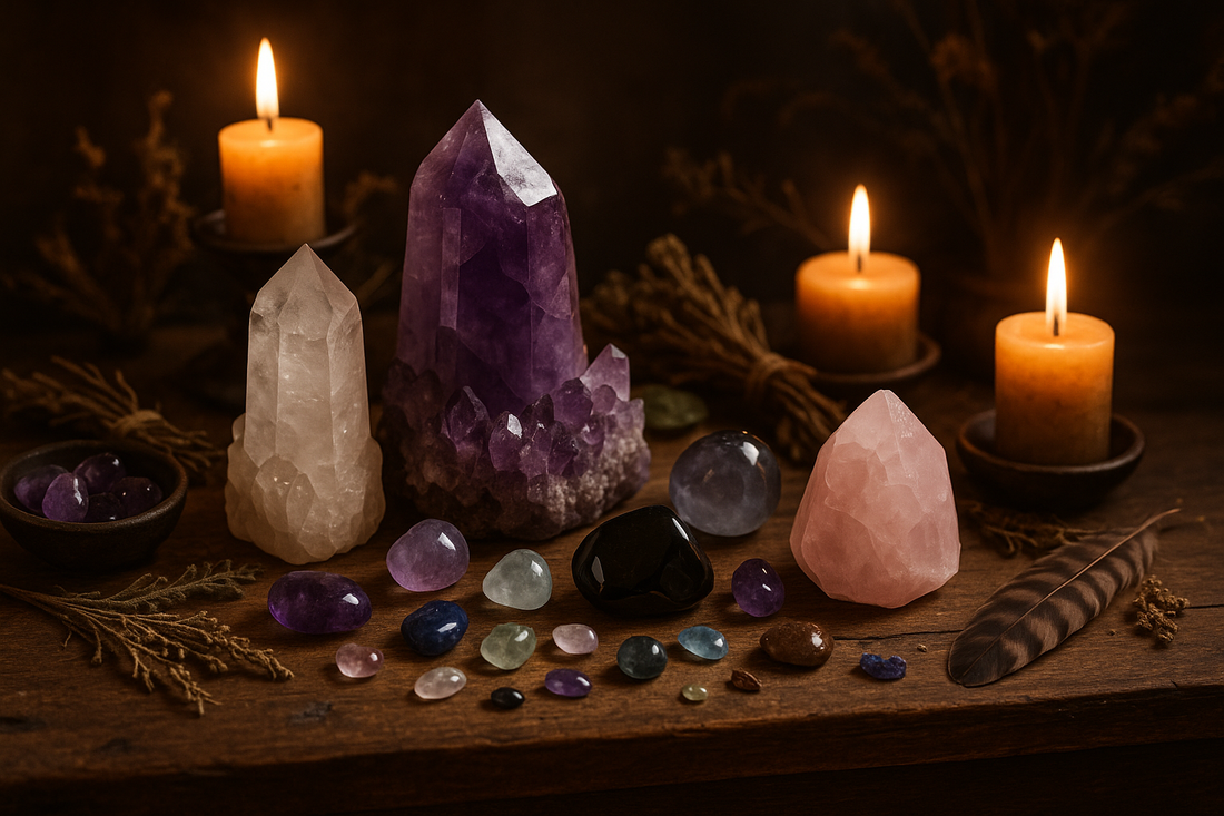 Routine énergétique du soir : conseils pour utiliser les cristaux apaisants