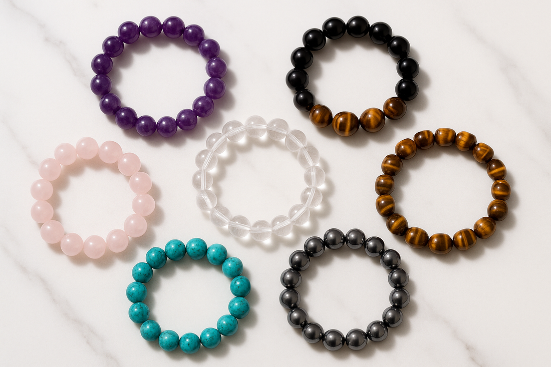 La lithothérapie et l’homme : top 7 des bracelets en pierre naturelle pour ces messieurs