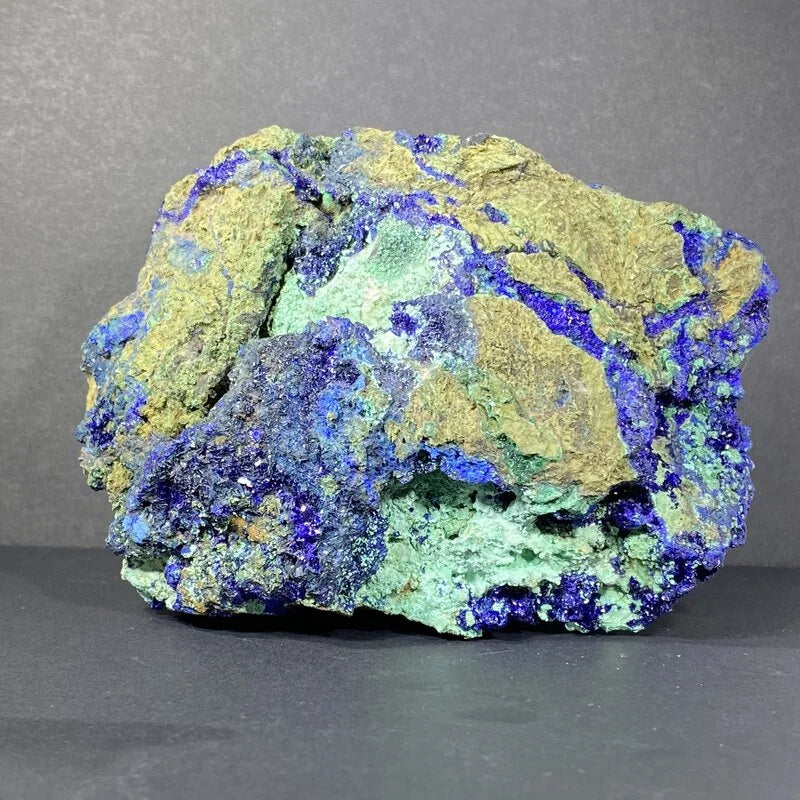 Azurite Malachite brute (qualité supérieure) 585gr