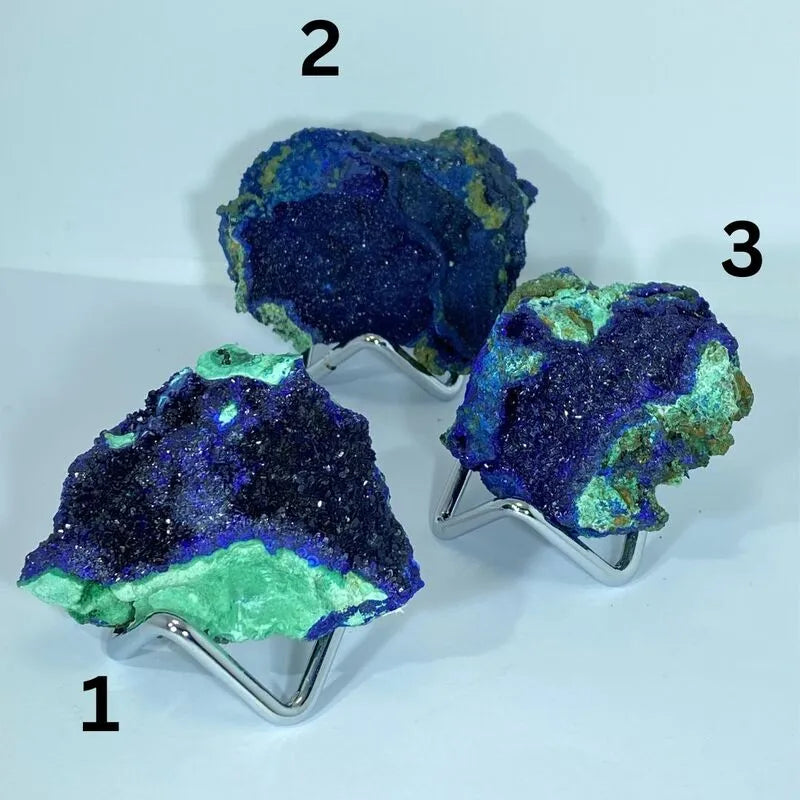 Azurite Malachite brute (qualité supérieure)