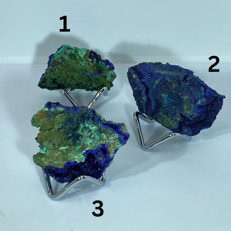 Azurite Malachite brute (qualité supérieure)