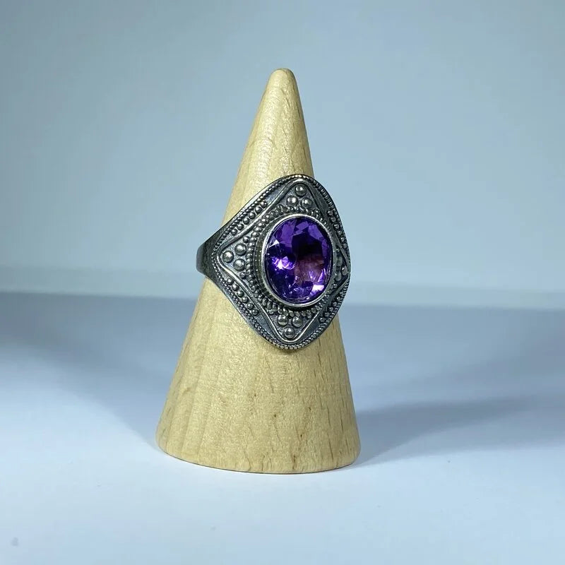 Bague en Améthyste Argent S925