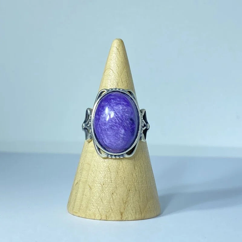 Bague en Charoïte Argent S925  #3