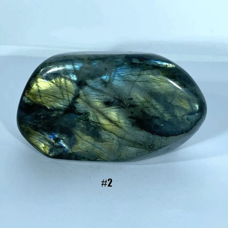 Bloc de Labradorite Poli (qualité supérieure)