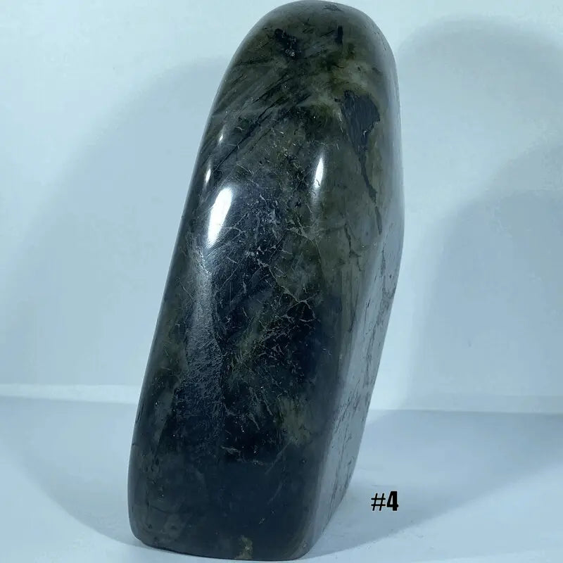 Bloc de Labradorite Poli Grand (qualité supérieure)