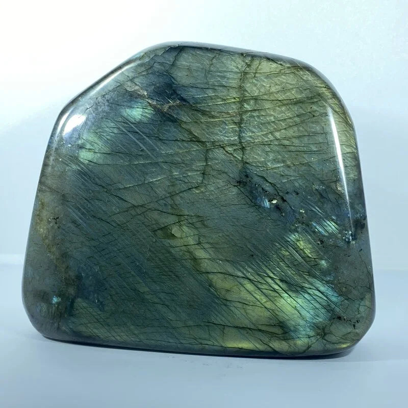 Bloc de Labradorite Poli Grand (qualité supérieure)