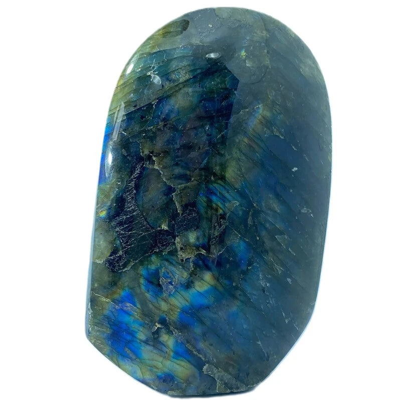 Bloc de Labradorite Poli Grand (qualité supérieure)