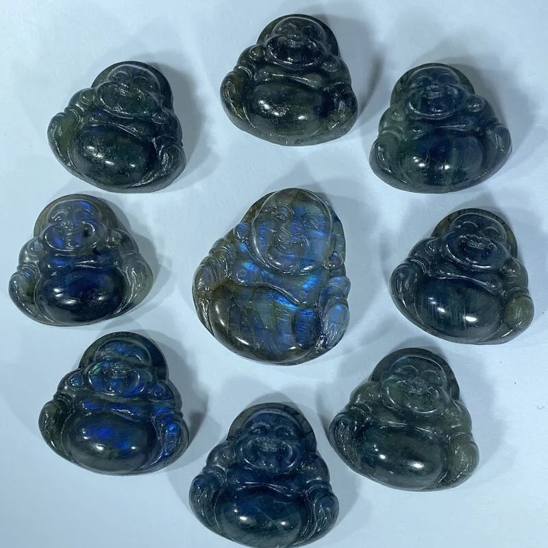 Bouddha Maitreya Labradorite