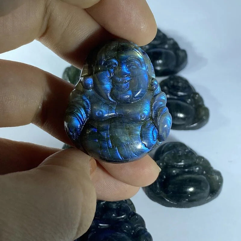 Bouddha Maitreya Labradorite