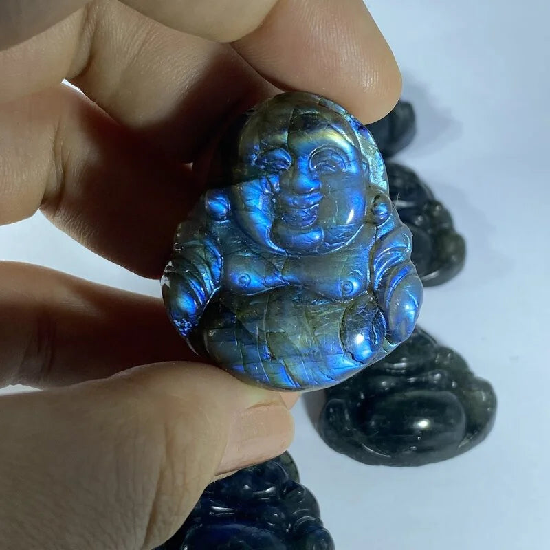 Bouddha Maitreya Labradorite