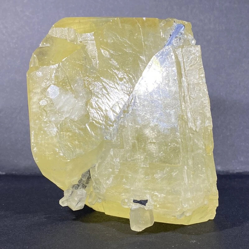 Calcite Stibine (antimoine)