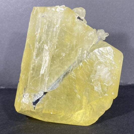 Calcite Stibine (antimoine)