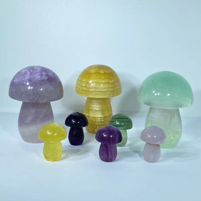 Champignon en Fluorite