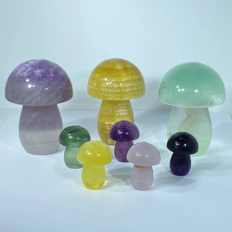 Champignon en Fluorite