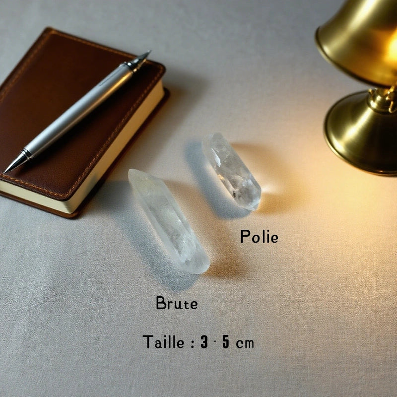 Pointe Cristal de Roche Percée (5 pièces)