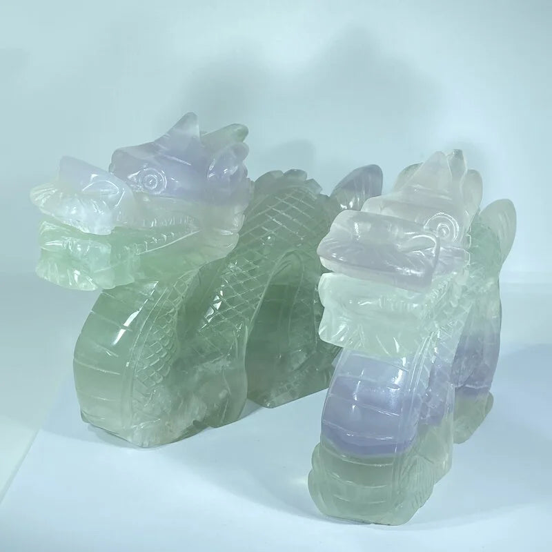 Dragon en Fluorite