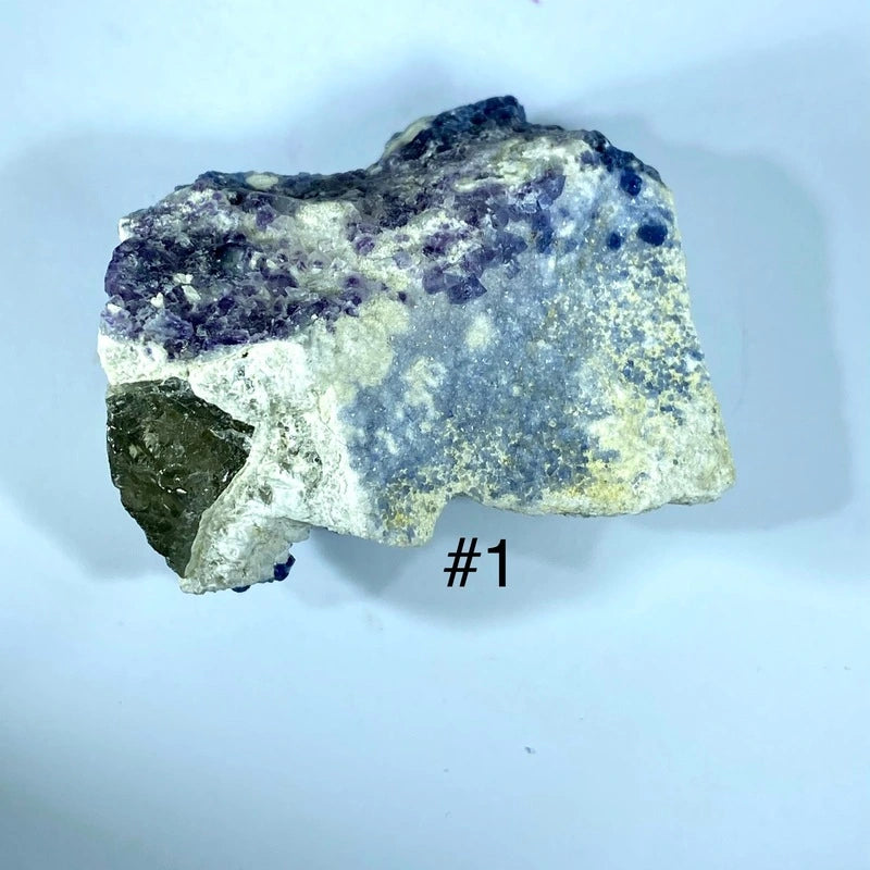 Fluorite Bleue Indigo Brute