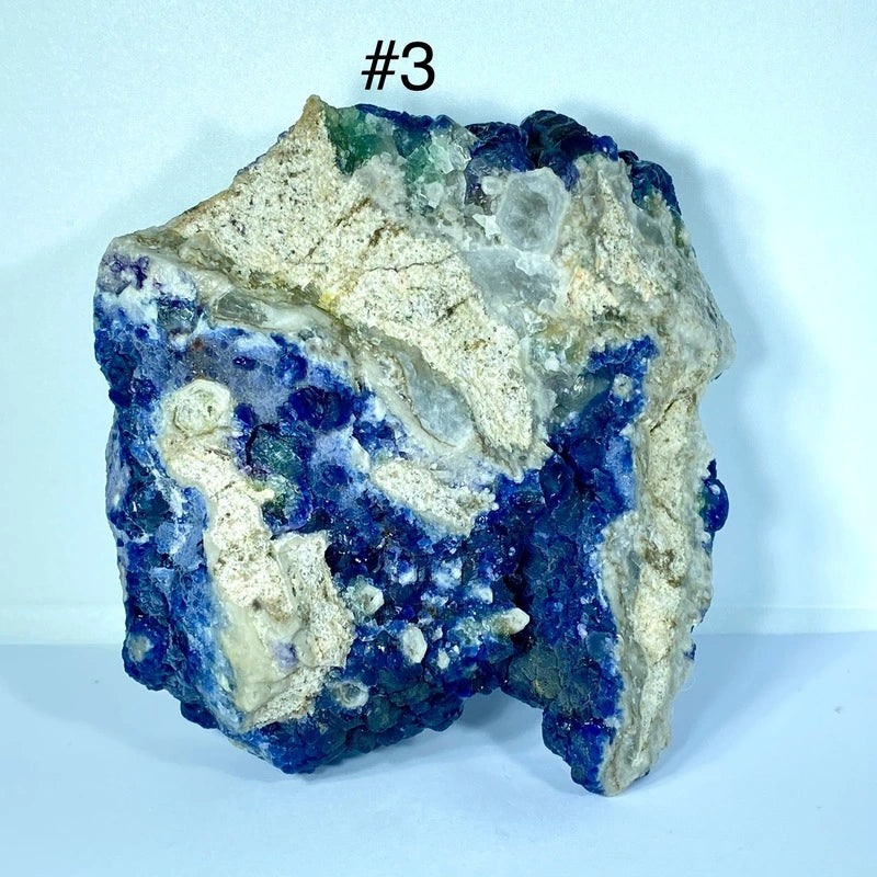 Fluorite Bleue Indigo Brute