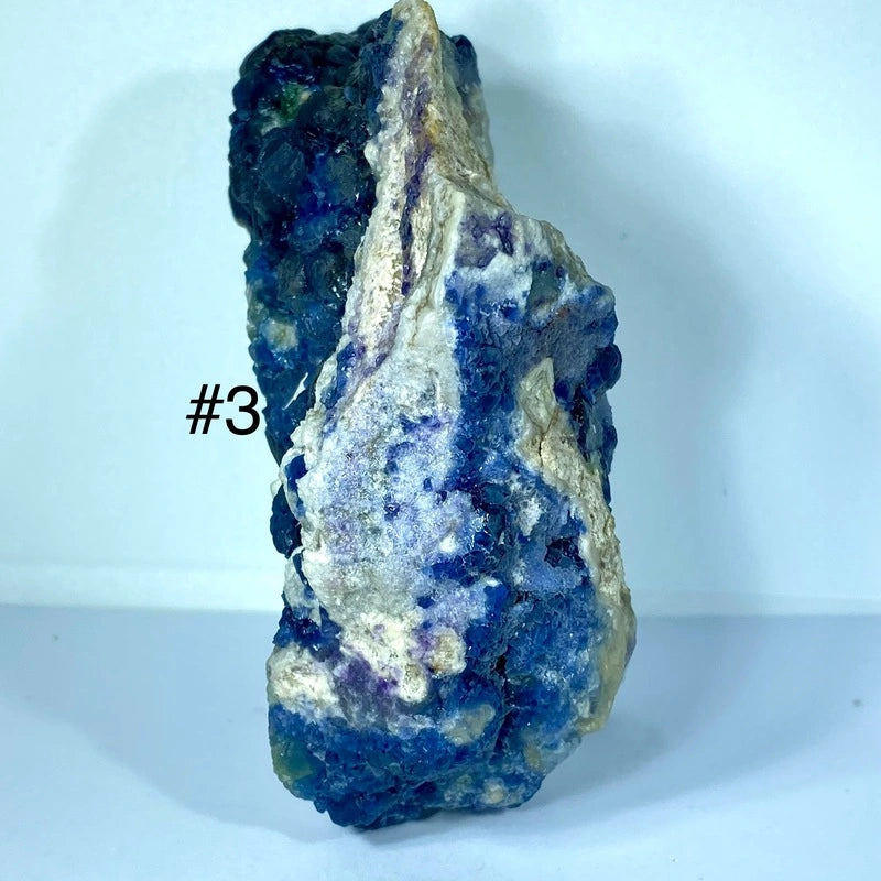 Fluorite Bleue Indigo Brute