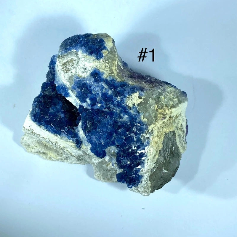 Fluorite Bleue Indigo Brute