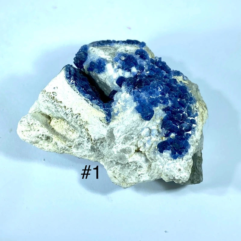 Fluorite Bleue Indigo Brute