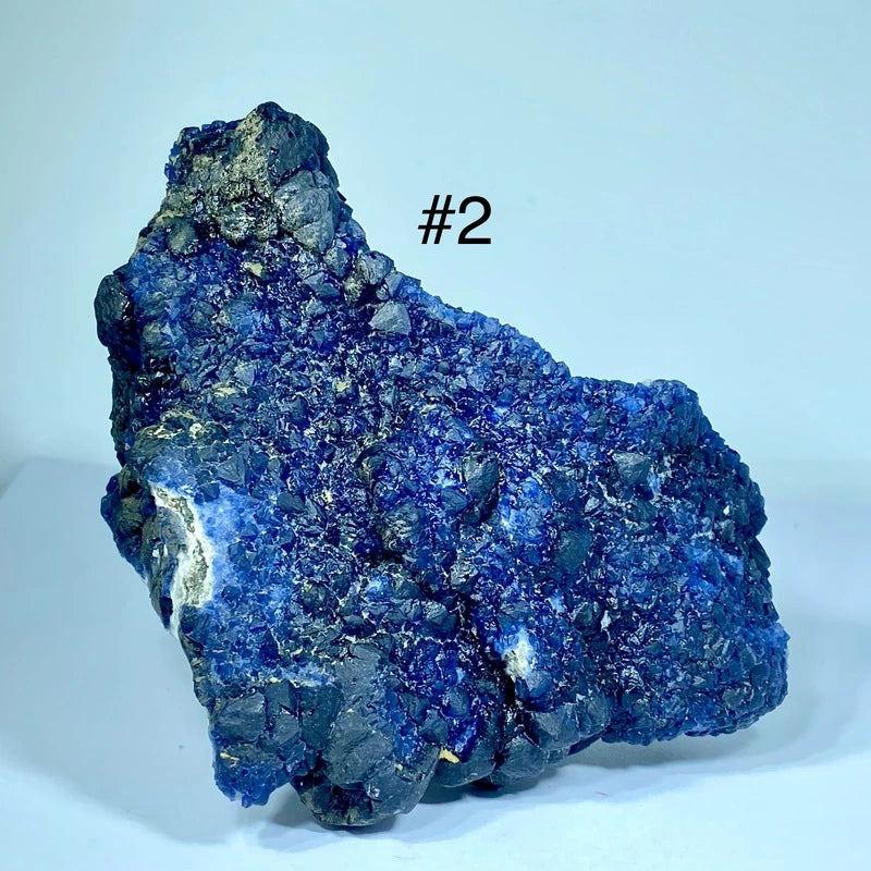 Fluorite Bleue Indigo Brute