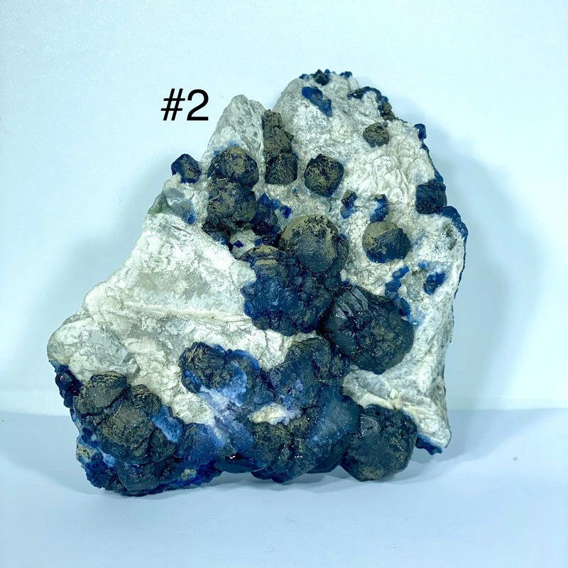 Fluorite Bleue Indigo Brute