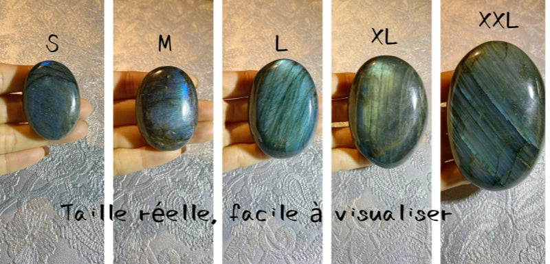 Galet Labradorite Pièce Unique – Pierre naturelle de protection et d’intuition