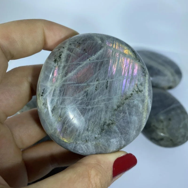 Galet Labradorite Violette