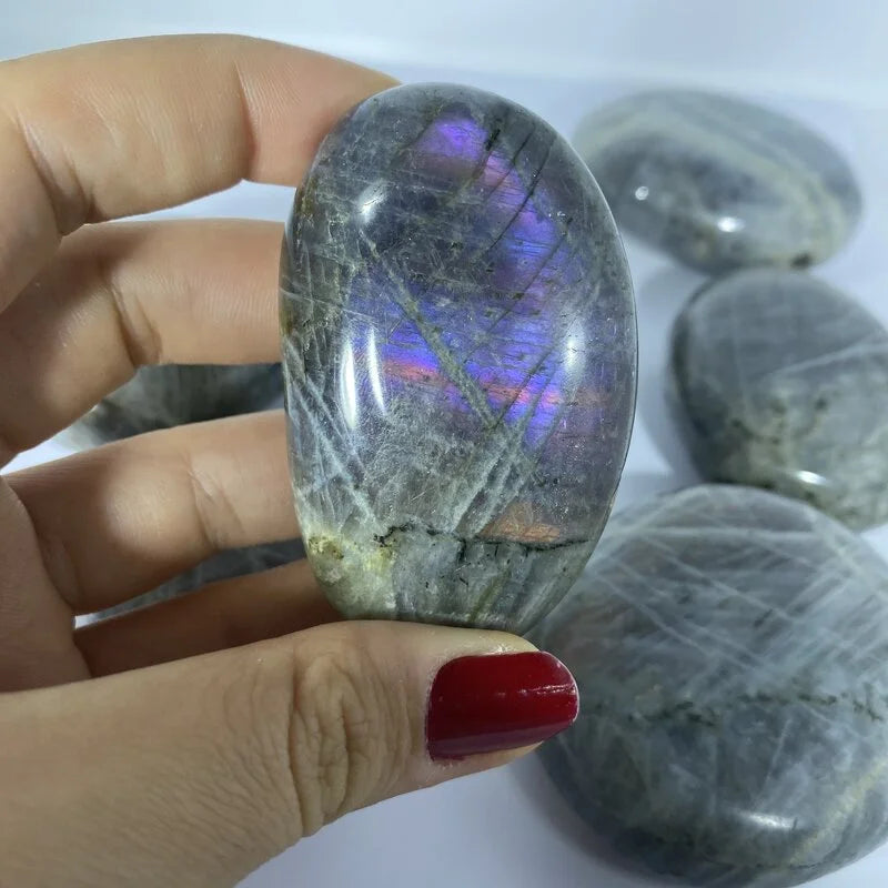 Galet Labradorite Violette