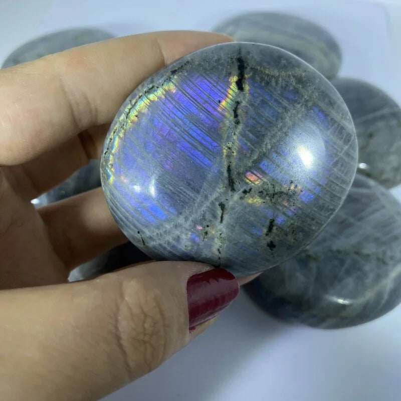 Galet Labradorite Violette