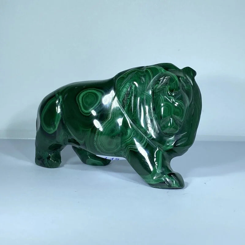 Lion en Malachite