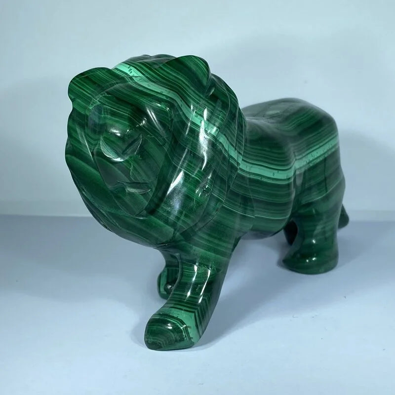 Lion en Malachite