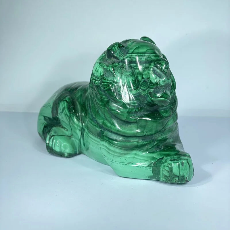 Lion en Malachite