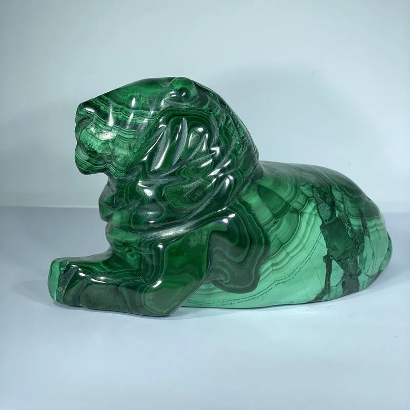 Lion en Malachite