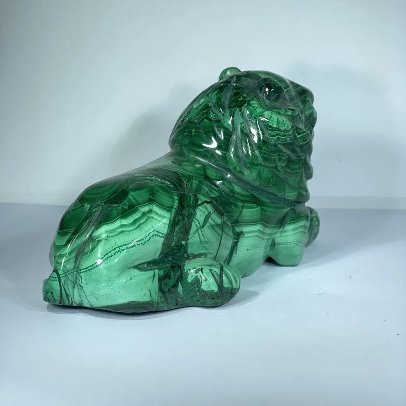 Lion en Malachite